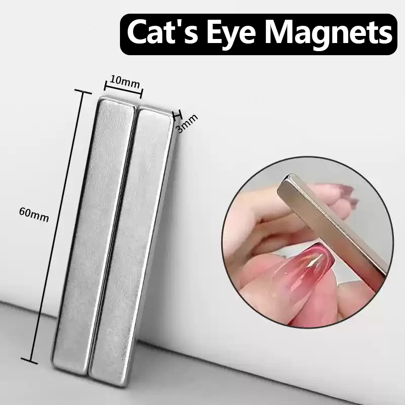 Contour Palette Stick - Salon Cat's Eye Gel-Nagellack, 3D-Doppelkopf-Magnetstab für