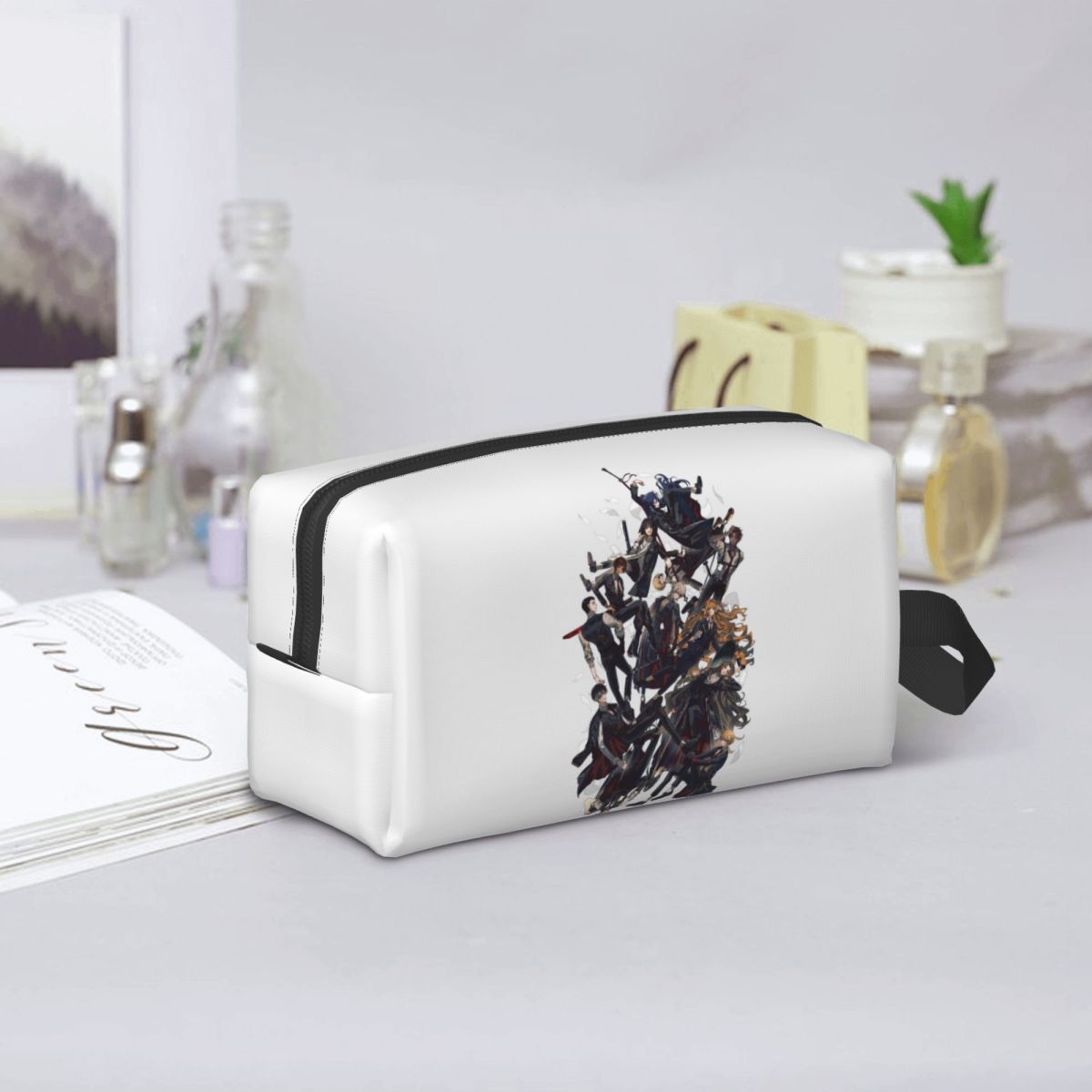 Beauty Makeup Companies - Limbus Company Make-up-Tasche, Kosmetik-Organizer, Aufbewahrungstasche, Dopp-Kit,