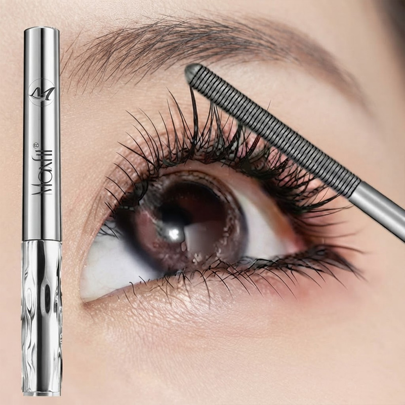 Waterproof Mascara Wand - Maxfine Wasserfester Mascara, Schlanker Applikator für