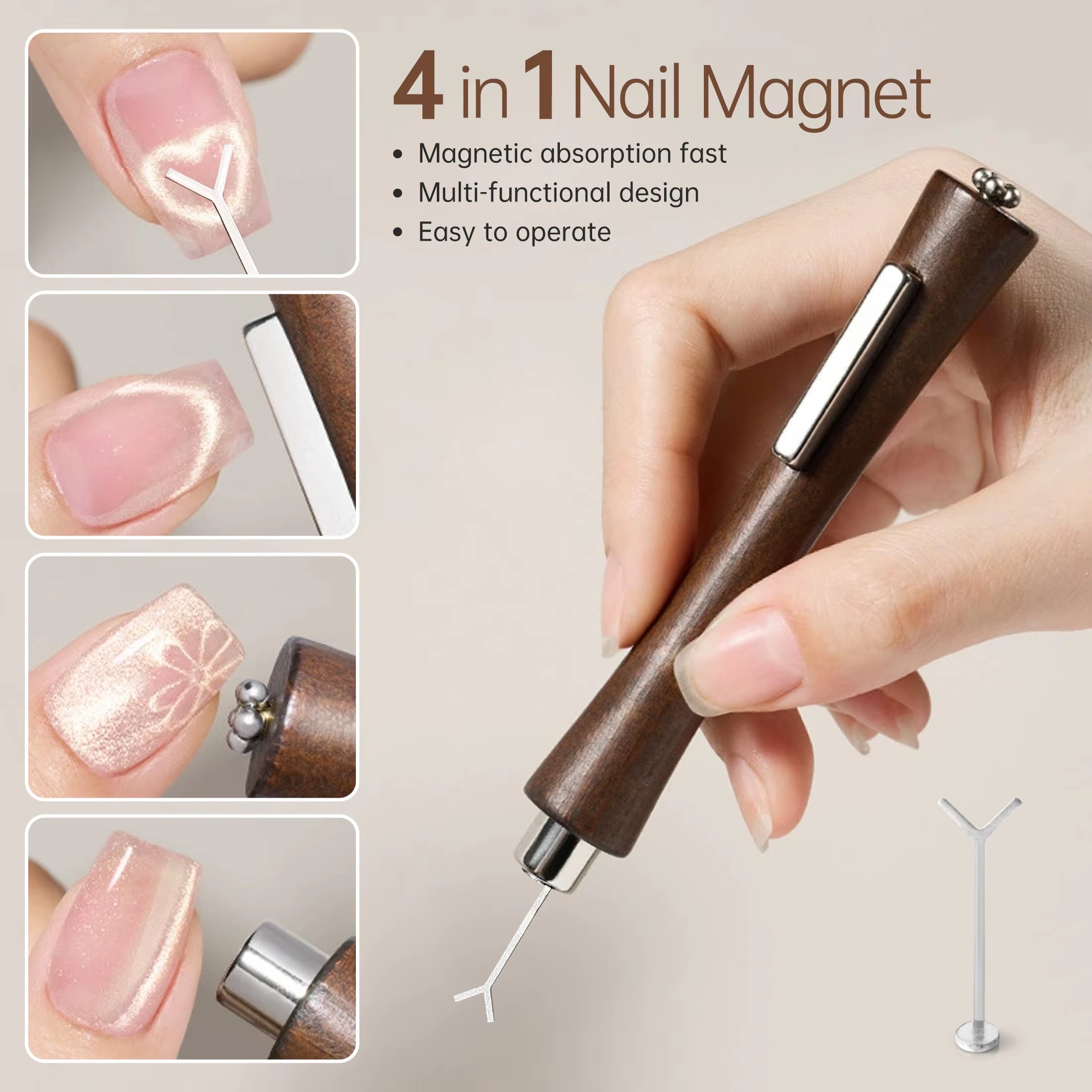 Contour Palette Stick - 2 stücke 3In1 Starke Multifunktionale Nail