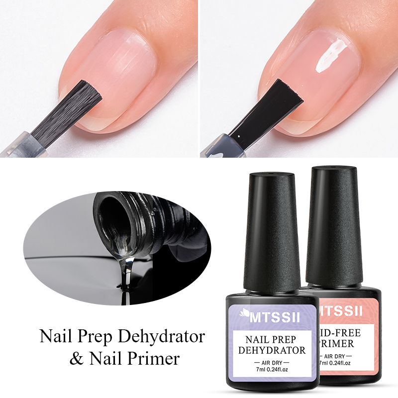 Nail Dehydrator Primer - Mtssii 7 ml Nail-Primer Prep Dehydrator