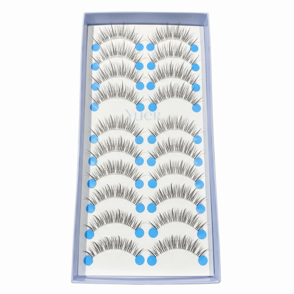Eyelash Extension - Neue 3D Nerz-Imitat-Wimpern, Handgefertigte Wispy-Wimpern, Lange