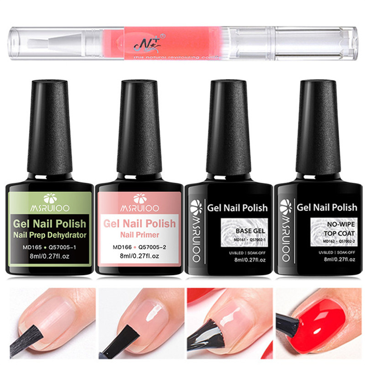 Nail Dehydrator Primer - Acryl No-Säure Primer Nail Prep Dehydrator