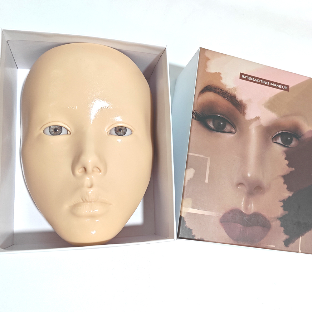 Beauty Makeup Academy - 1pc Weiß Haut Farbe Volle Gesicht