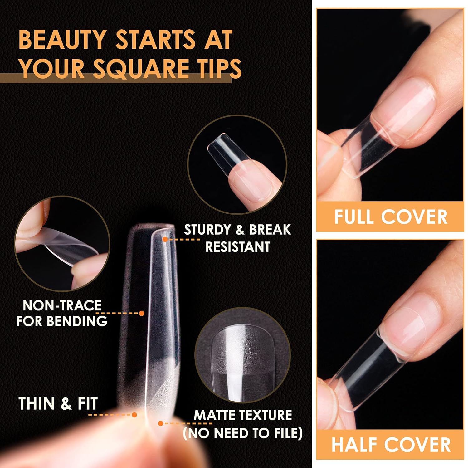 GELLEN Quadratische Acryl-Nage – Nail Dehydrator Primer Bewertung und Preis