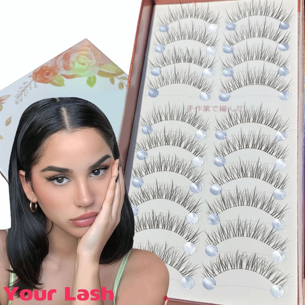 Neue 3D Nerz-Imitat-Wimpern, H – Eyelash Extension Bewertung und Preis