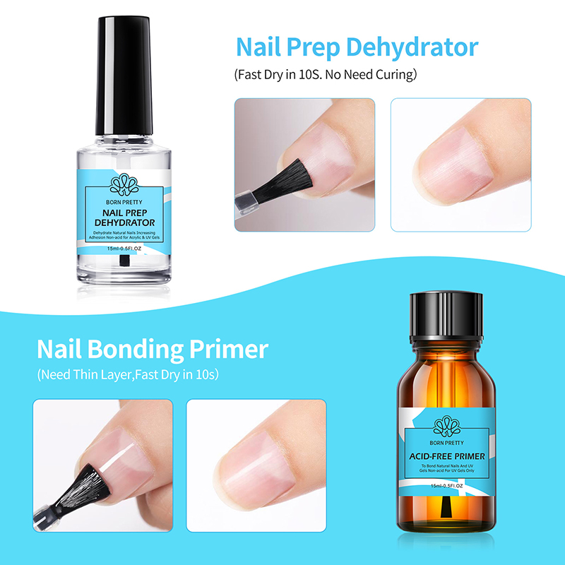 BORN PRETTY 2er-Set 15ml Nagel – Nail Dehydrator Primer Bewertung und Preis