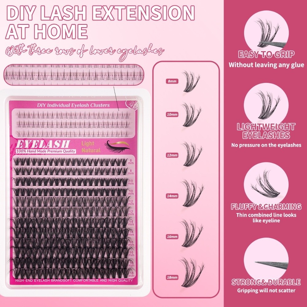 8-18mm Lange Künstliche Wimper – Eyelash Extension Bewertung und Preis