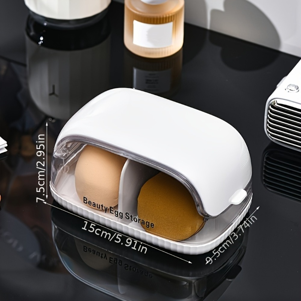 Doppelkammer-Aufbewahrungsbox  – Beauty Makeup Case Bewertung und Preis
